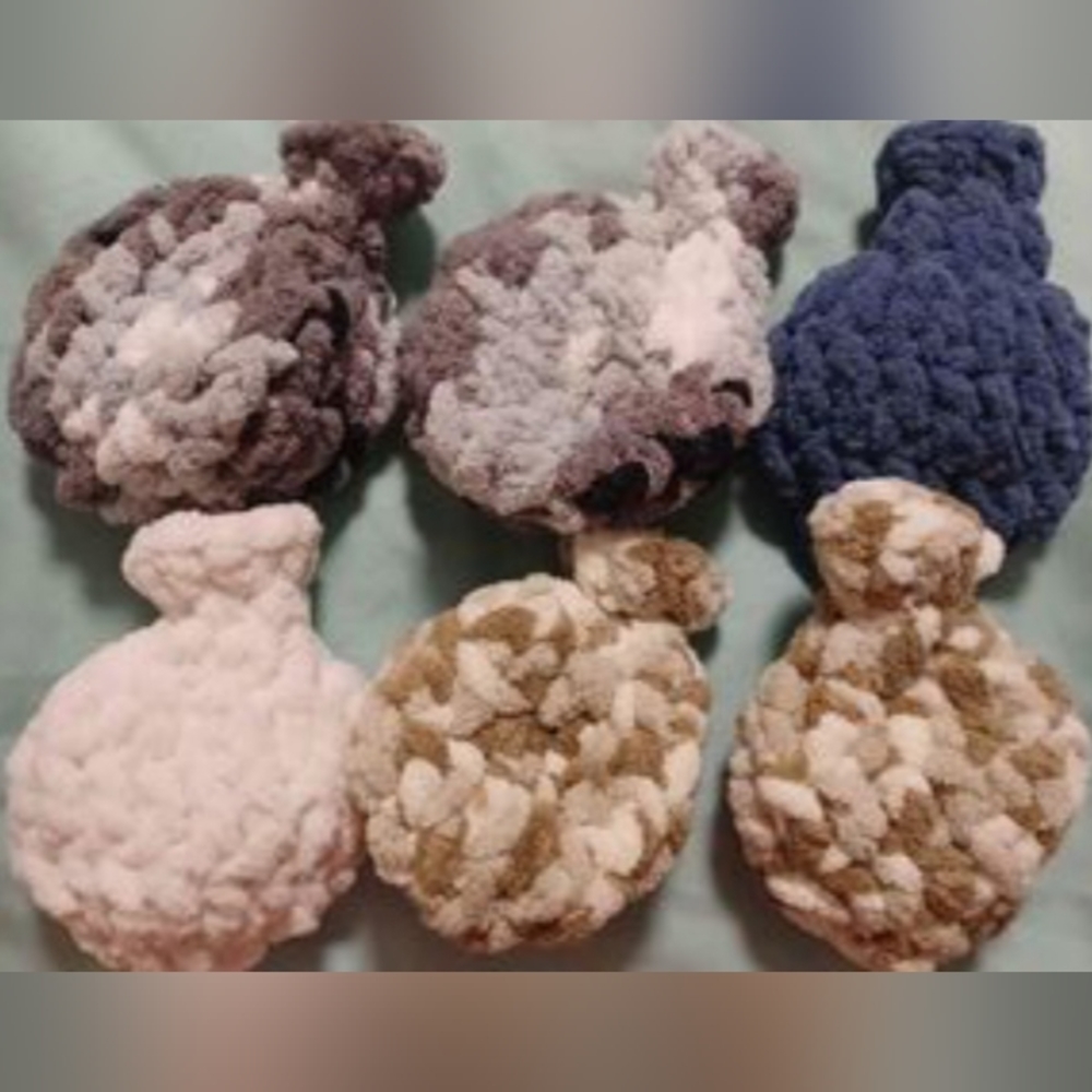 Crochet Reusable Water Balloons Latex Free Set Of 6 Indoor Outdoor